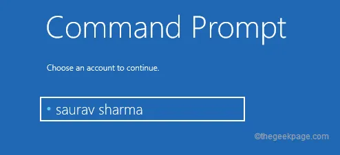 command prompt