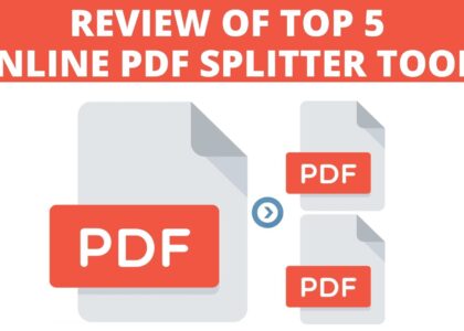 Online PDF Splitter Tools